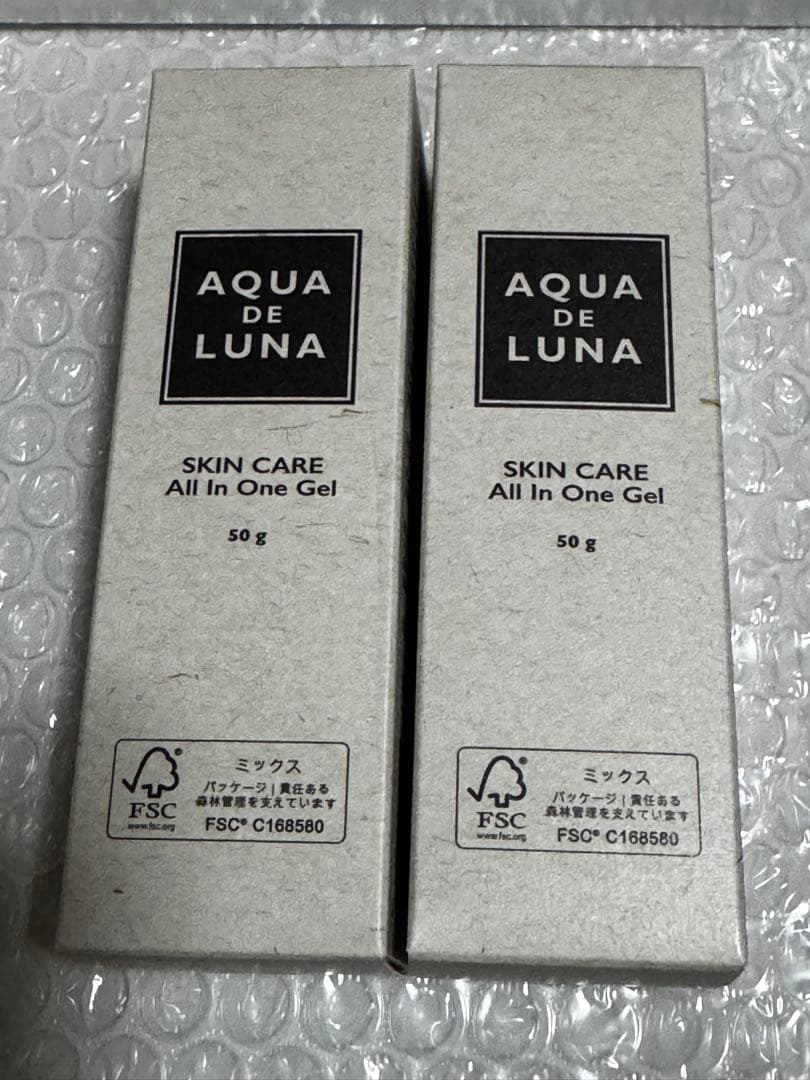 AQUA DE LUNA オールインワンゲル 50g2本