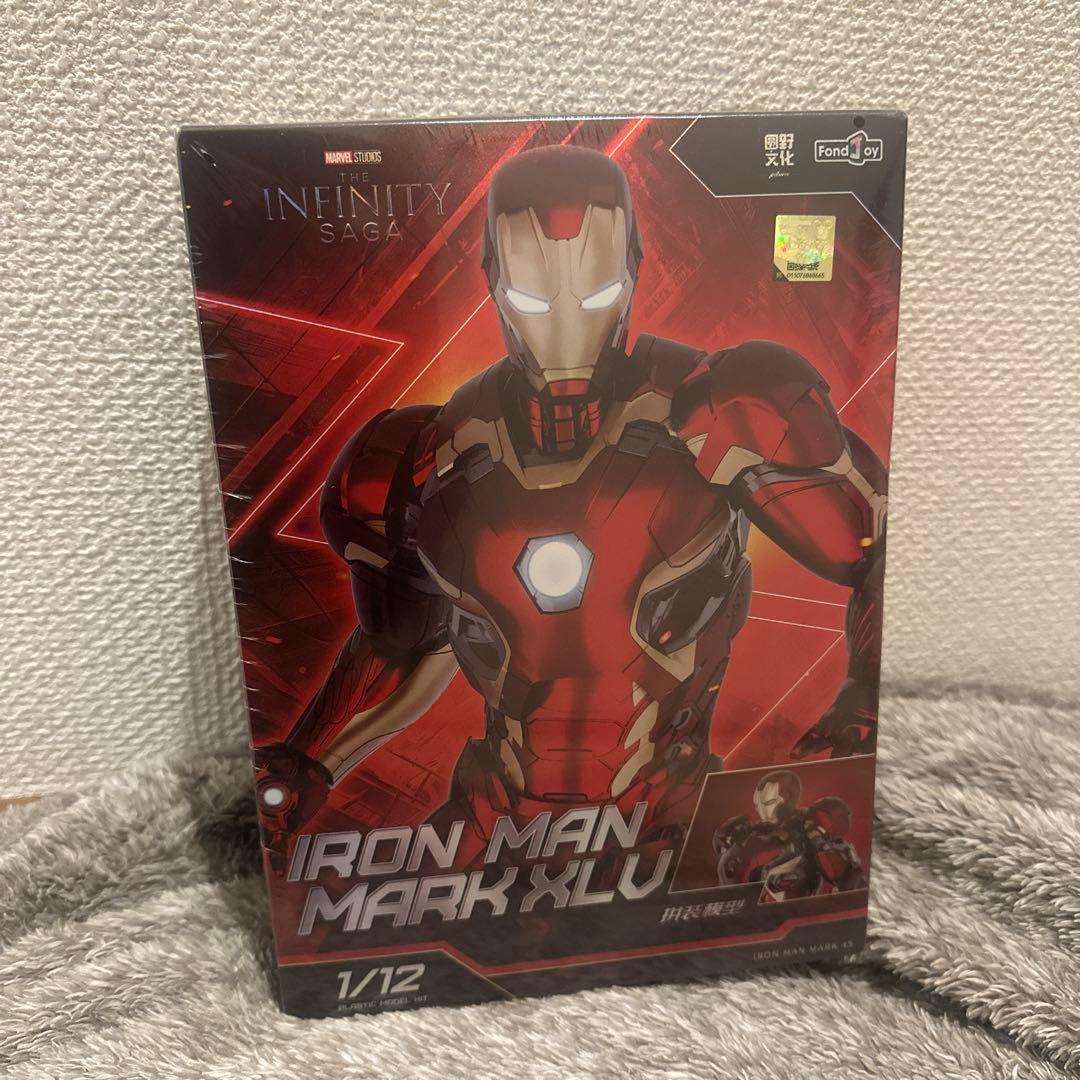 アイアンマン マークXLII フィギュア 1/12 プラモデル アイアンマンプラモデル MARK XLII フィギュア 1/12 Iron Man Mark