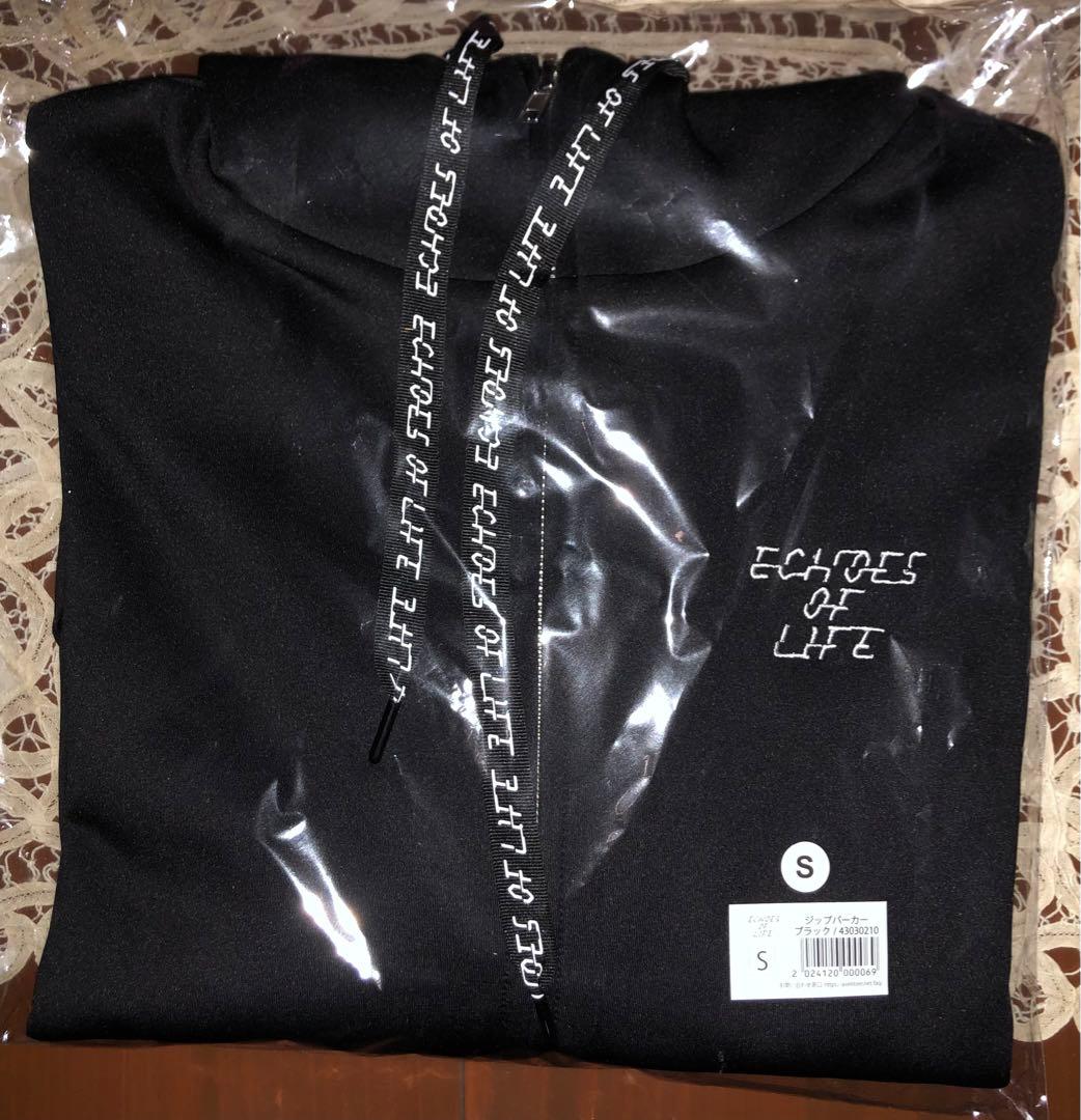 ぐるりん様専用 羽生結弦 ECHOES OF LIFE 黒ジップパーカー S - メルカリ