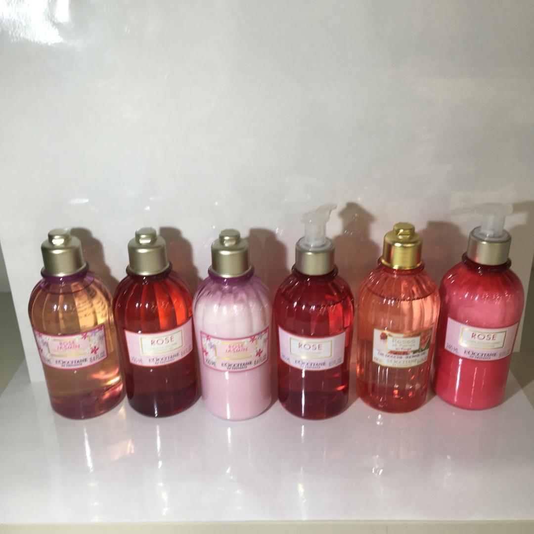 ロクシタン L'OCCITANE ヘア・ボディケア６本セット ROSEシリーズ