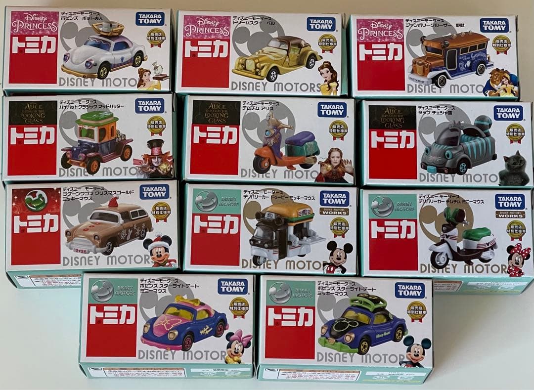 トミカ　ディズニーモータース　セブンイレブン特別仕様車 セブンイレブン限定発売！タカラトミー ディズニーモータース ポピンズ