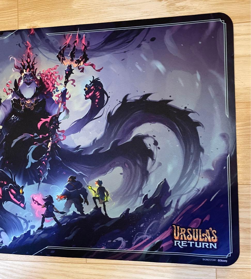 超希少 ロルカナ アースラ チャンピオン プレイマット ディズニー