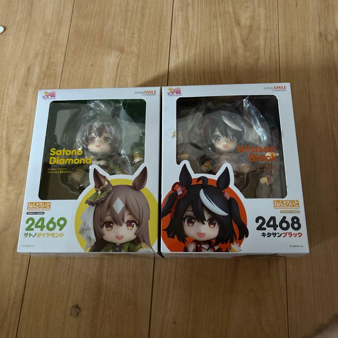 ゼ*ン様 ねんどろいど　キタサンブラック　サトノダイヤモンド