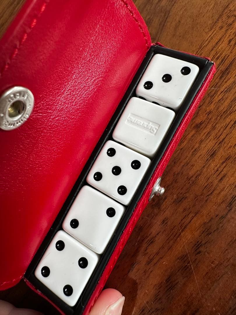 Supreme leatherdiceset サイコロ