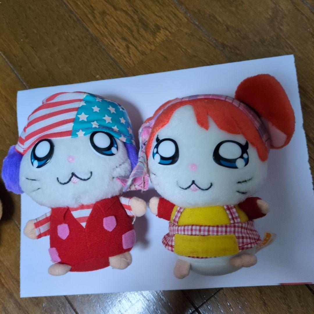 とっとこハム太郎、ミニハムず ぬいぐるみ4個【幻のプリンセス