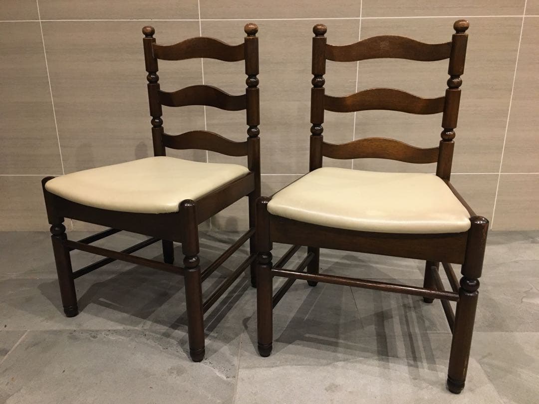 NAGANO ナガノインテリア ヴィンテージチェアー　椅子 2脚