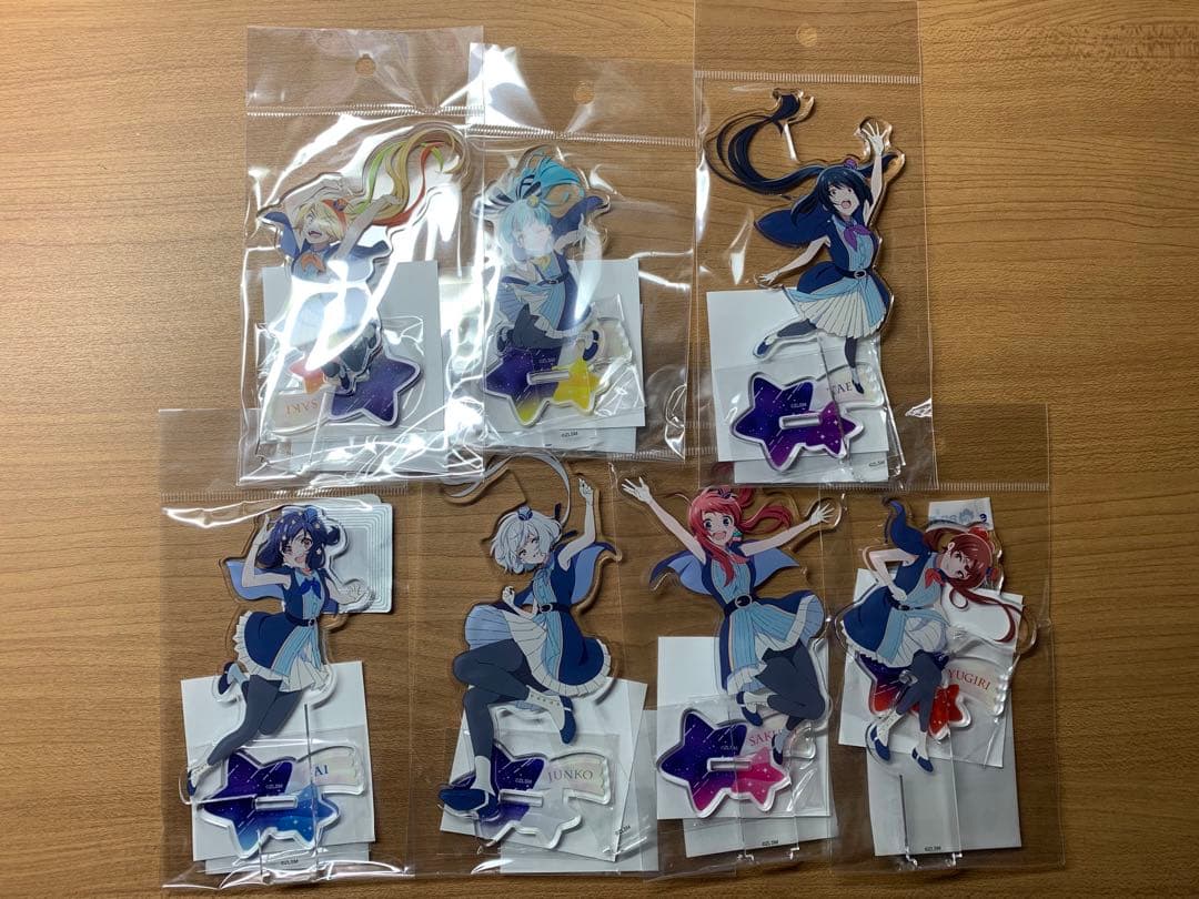 ゾンビランドサガ　ゆめぎんがパラダイス　アクスタ佐賀万博衣装　コンプリートセット 劇場版『ゾンビランドサガ ゆめぎんがパラダイス』 アクリルスタンド