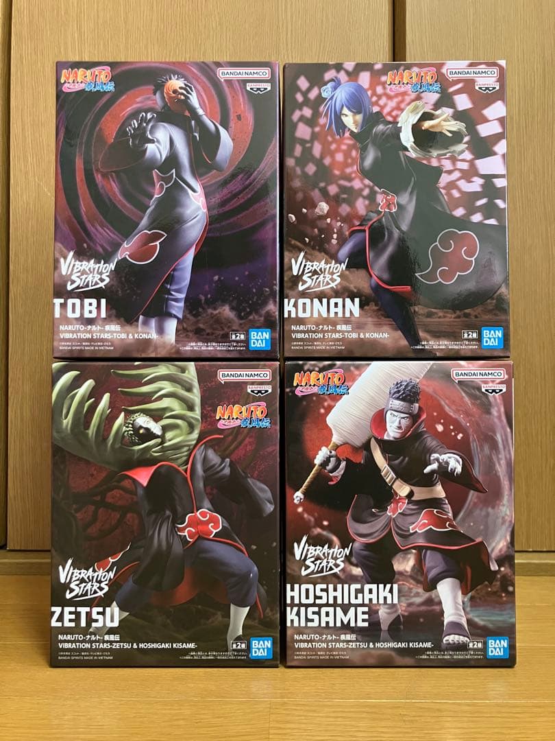 ナルト VIBRATION STARS ゼツ 干柿鬼鮫 小南 トビ フィギュア - メルカリ