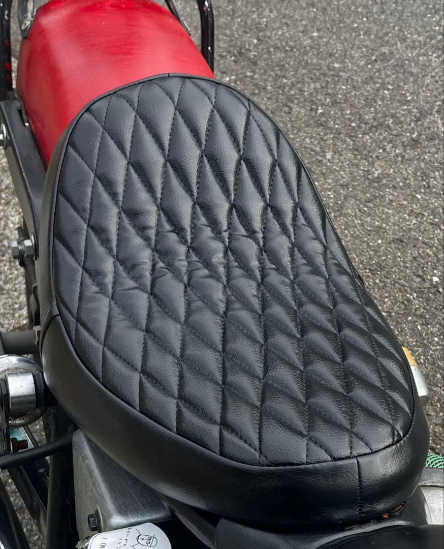 JAZZ50 純正加工　￼タックロールシート　ジャズ50 ホンダ　ダイヤ柄