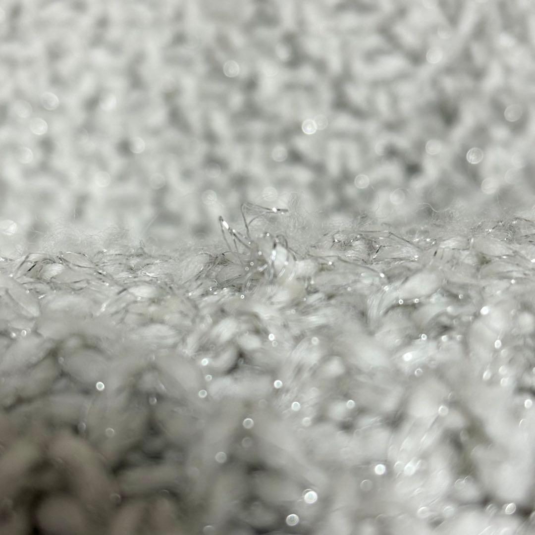 マメクロゴウチ かしゆかさん着用 ラメツイードニット 2 2019AW 希少