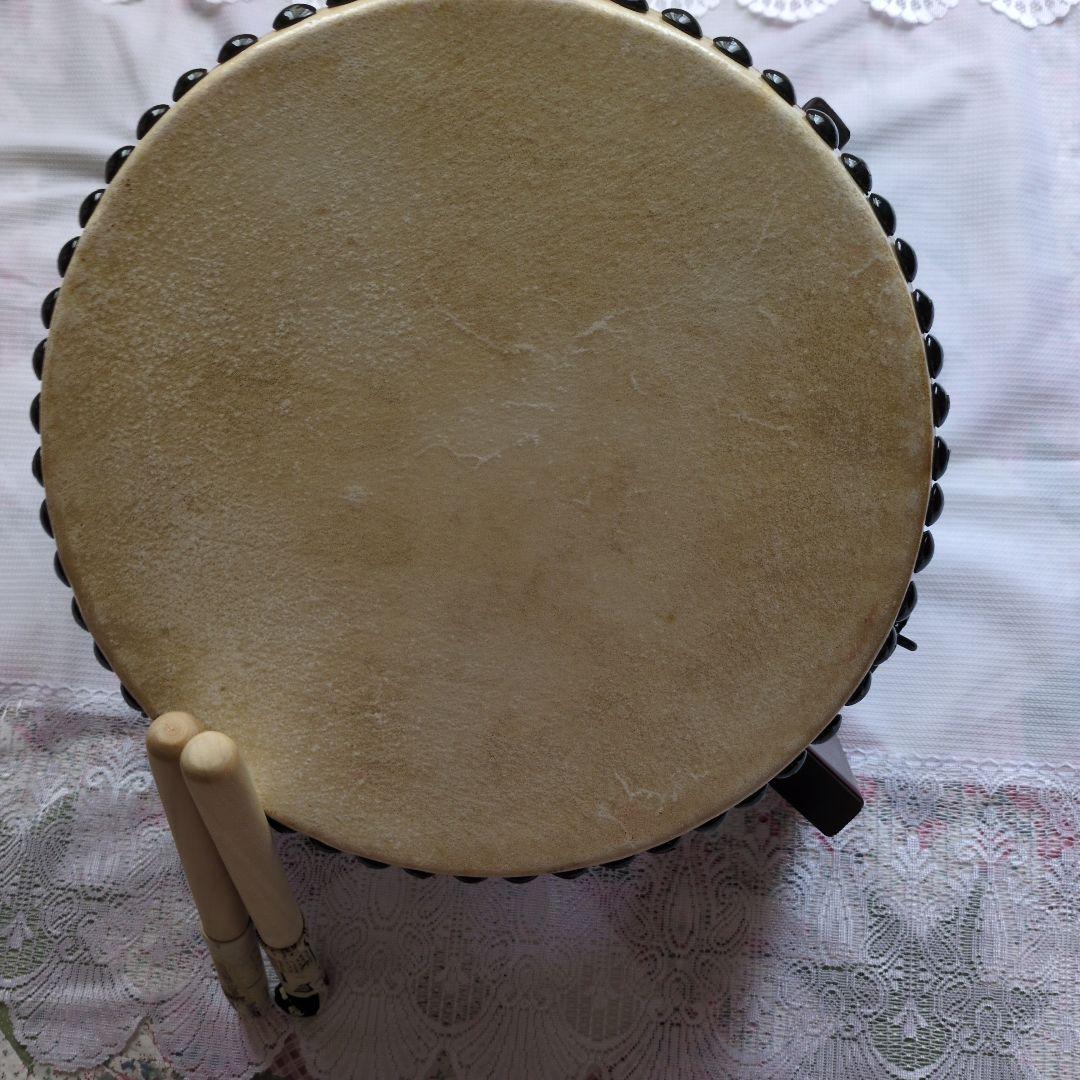 和太鼓 直径30cm バチ・スタンド付き