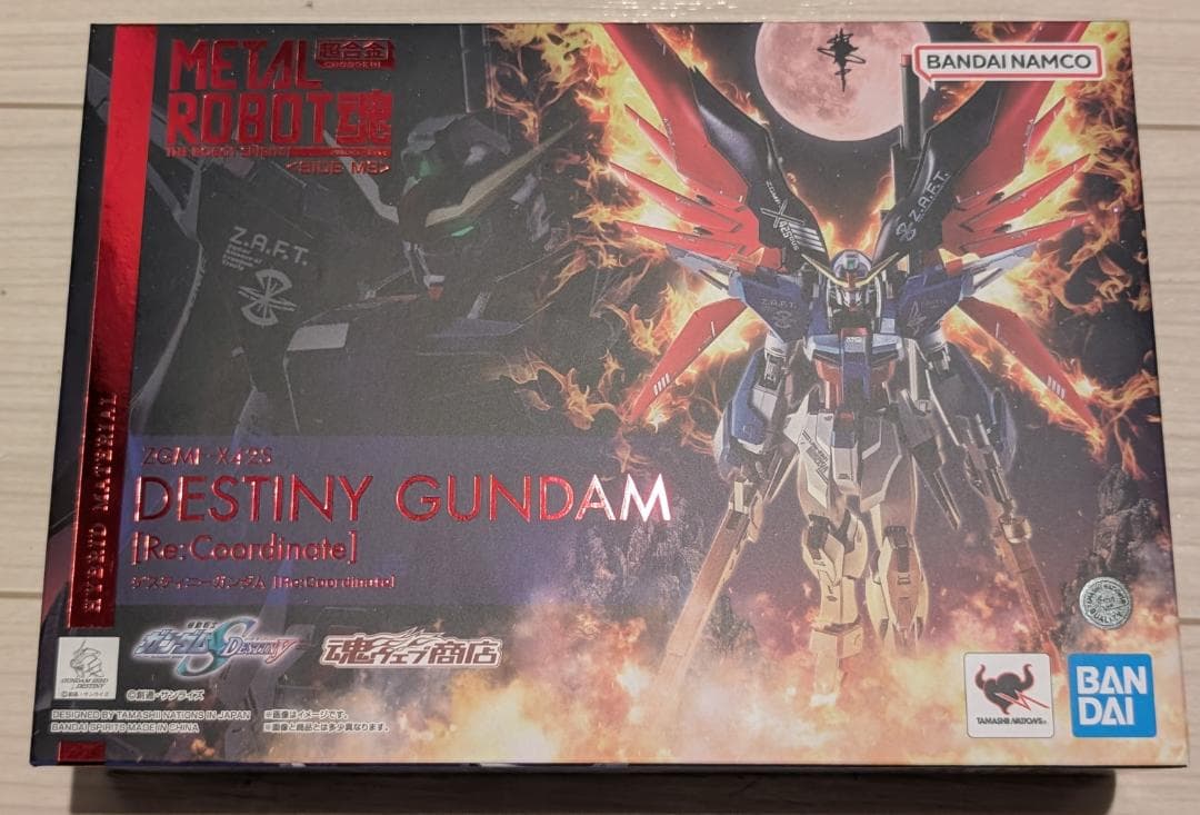 美品 L ROBOT魂 デスティニーガンダム 光の翼 2点セット