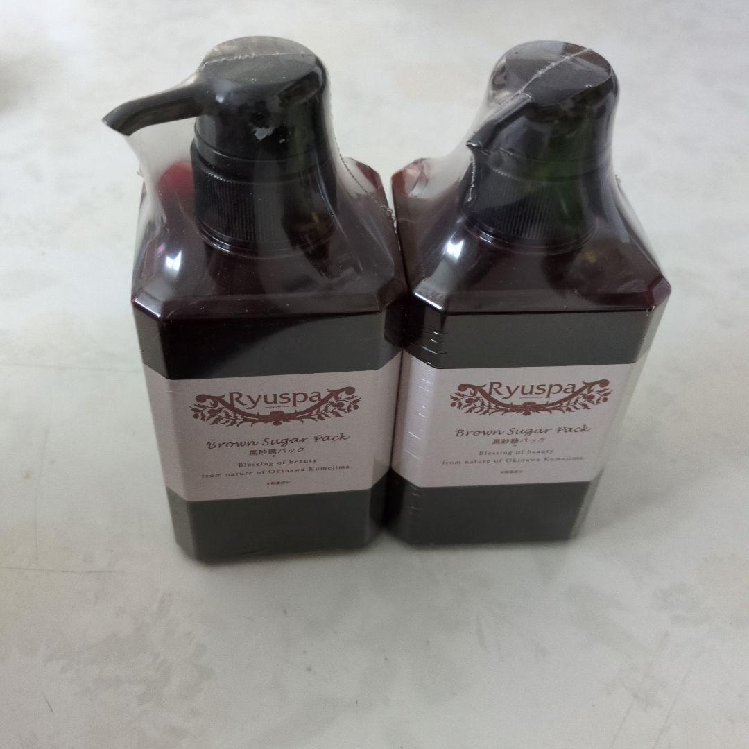 Ryuspa 琉スパ　黒砂糖パック400ml　２本セット