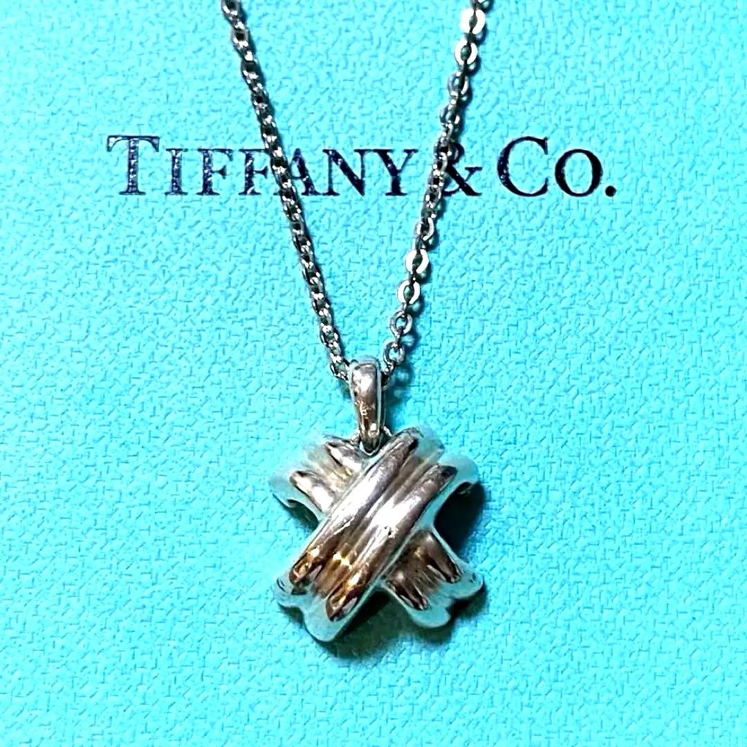 Tiffany ティファニー シグネチャークロスネックレス・トップSV925