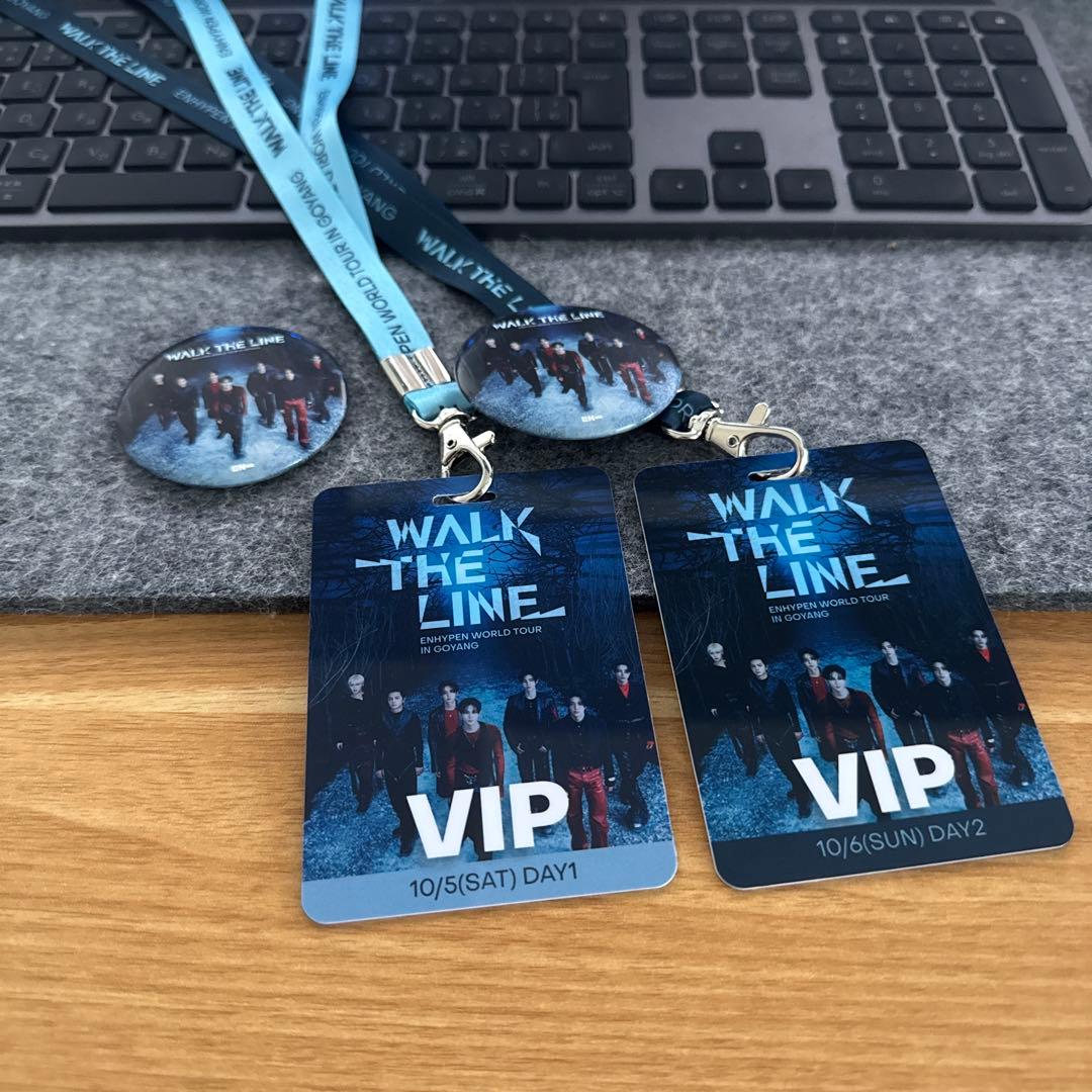 WALK THE LINE VIP パスセット DAY1,2 ENHYPEN WORLD TOUR 'WALK THE LINE' IN JAPAN 特設サイト
