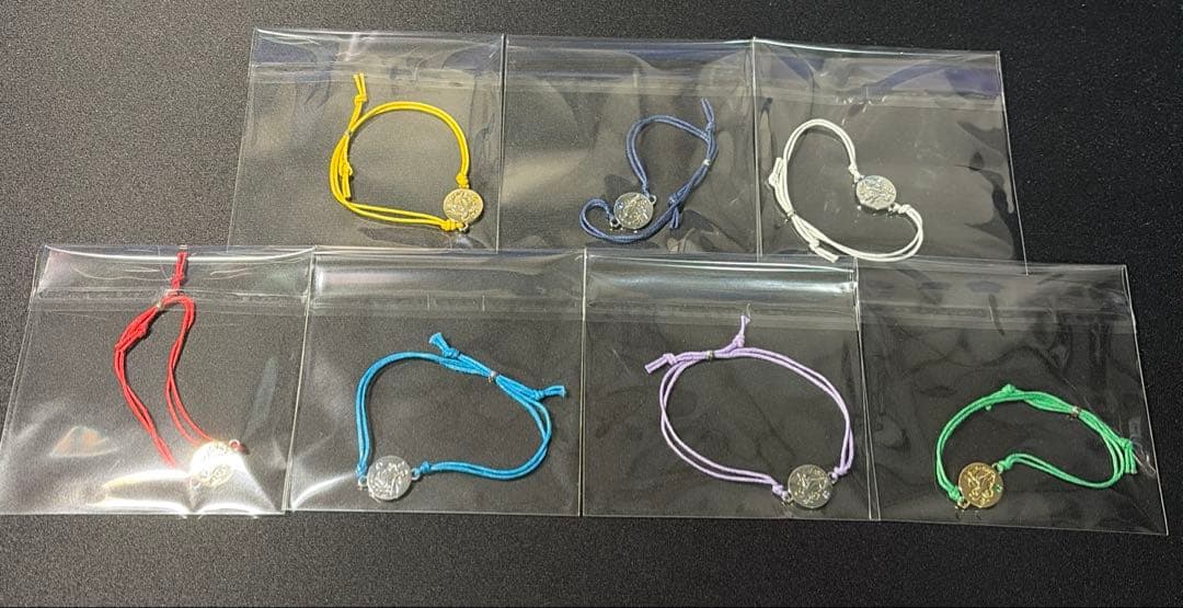 暁のヨナ 大原画展 先行販売　コードブレスレット　全7種　フルコンプリートセット