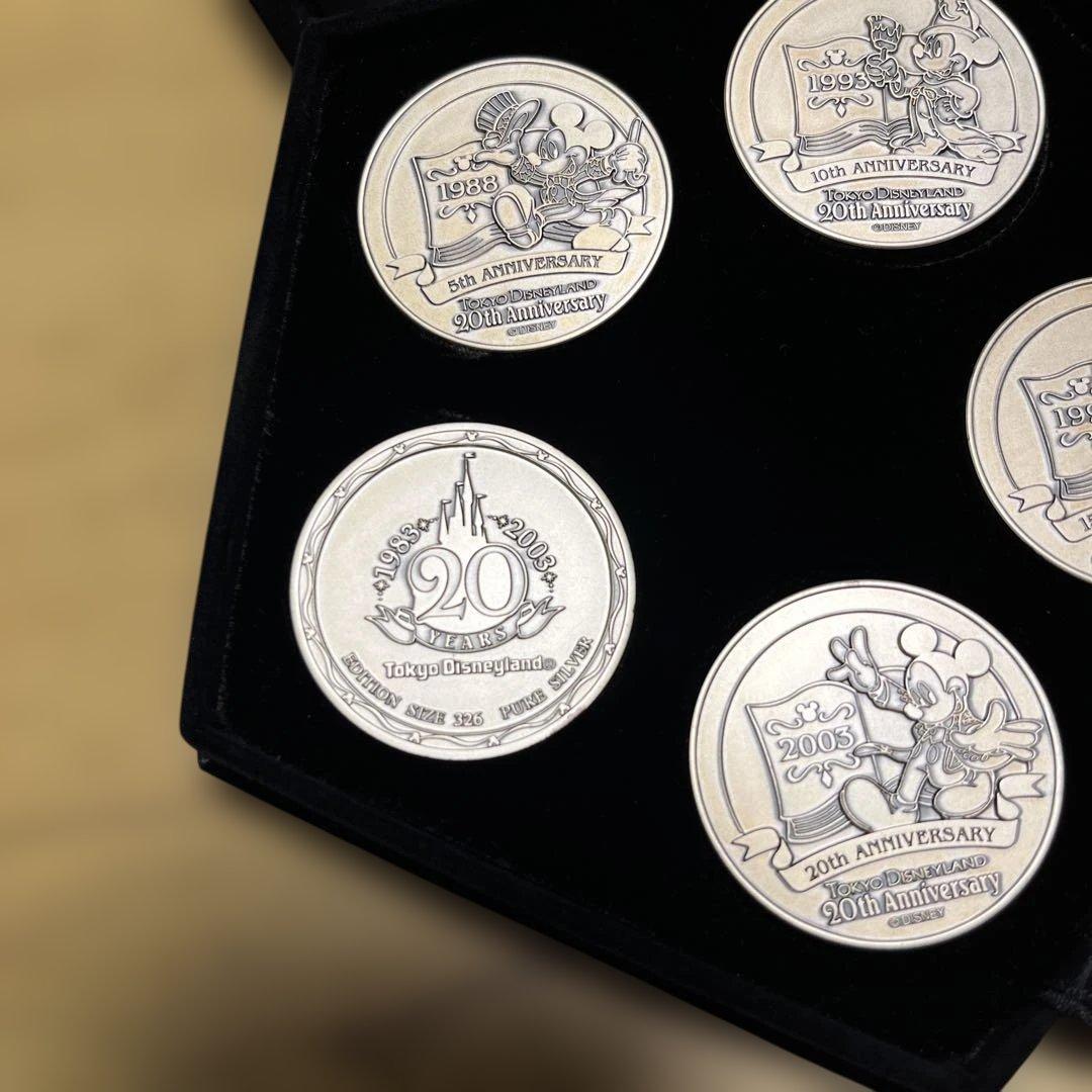 nanaさん⭐︎様専用 東京ディズニー 純銀メダルセット 20周年 記念