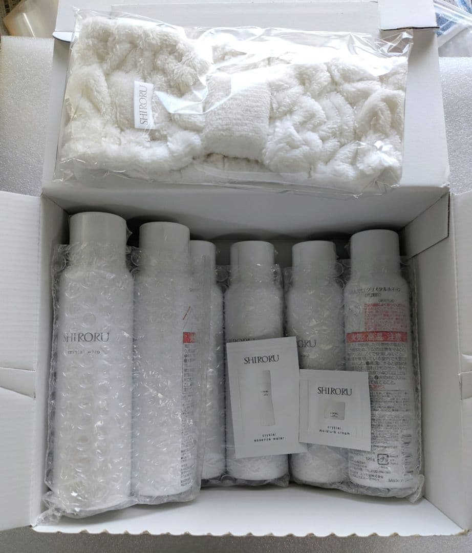 SHIROKU 洗顔料6本セット ヘアバンド付き 新品未開封
