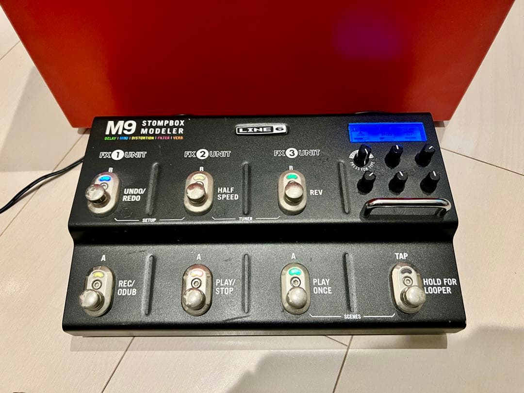 Line 6 M9 Stompbox 純正ACアダプター付属