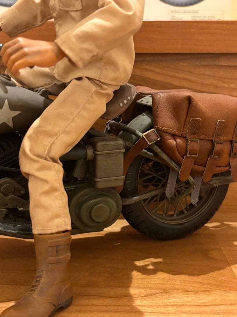 ハーレー45WLA 1/6アメリカンGIジョー35周年バイクインディア - メルカリ