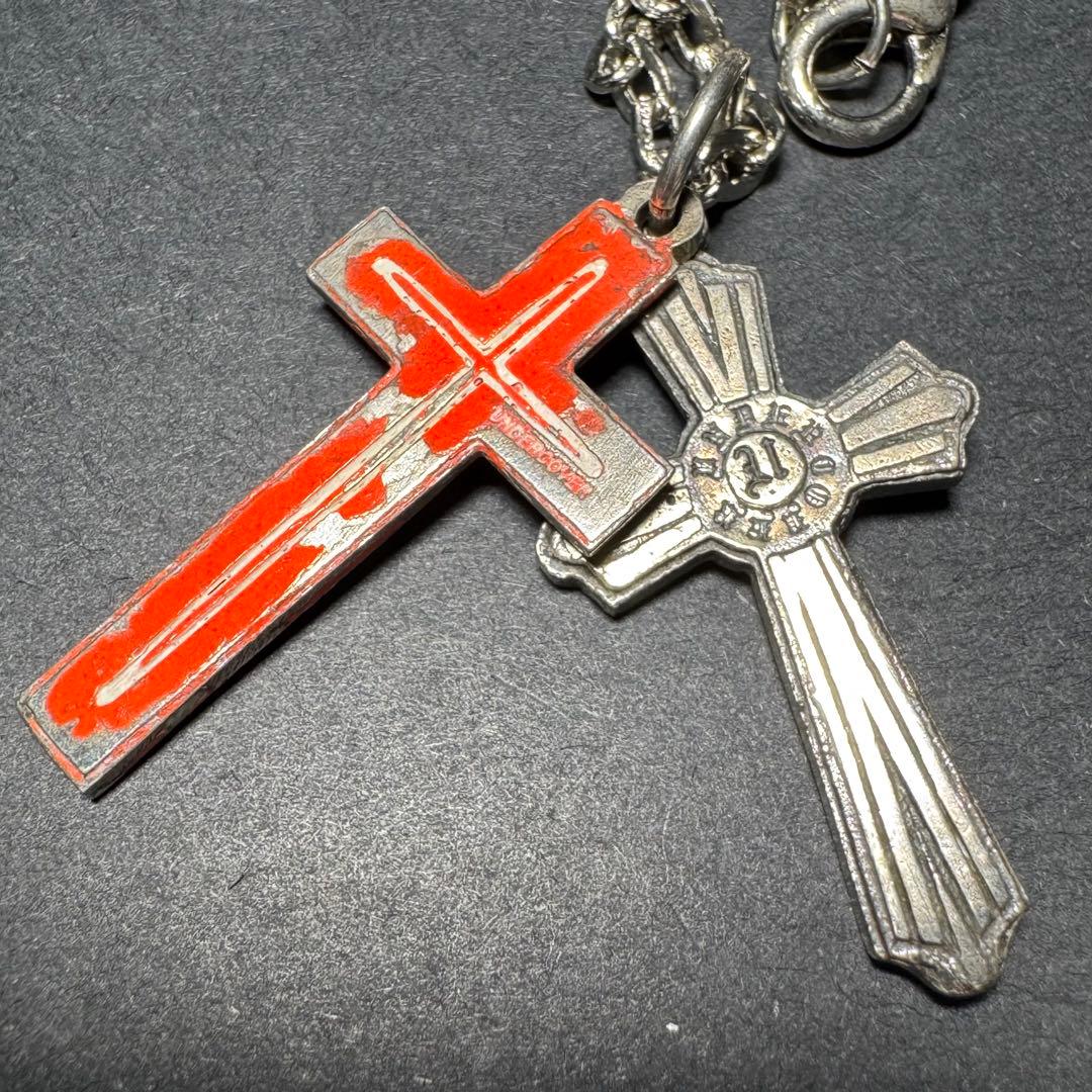 アンダーカバー 90s 初期モデル 2連 クロス ネックレス archive