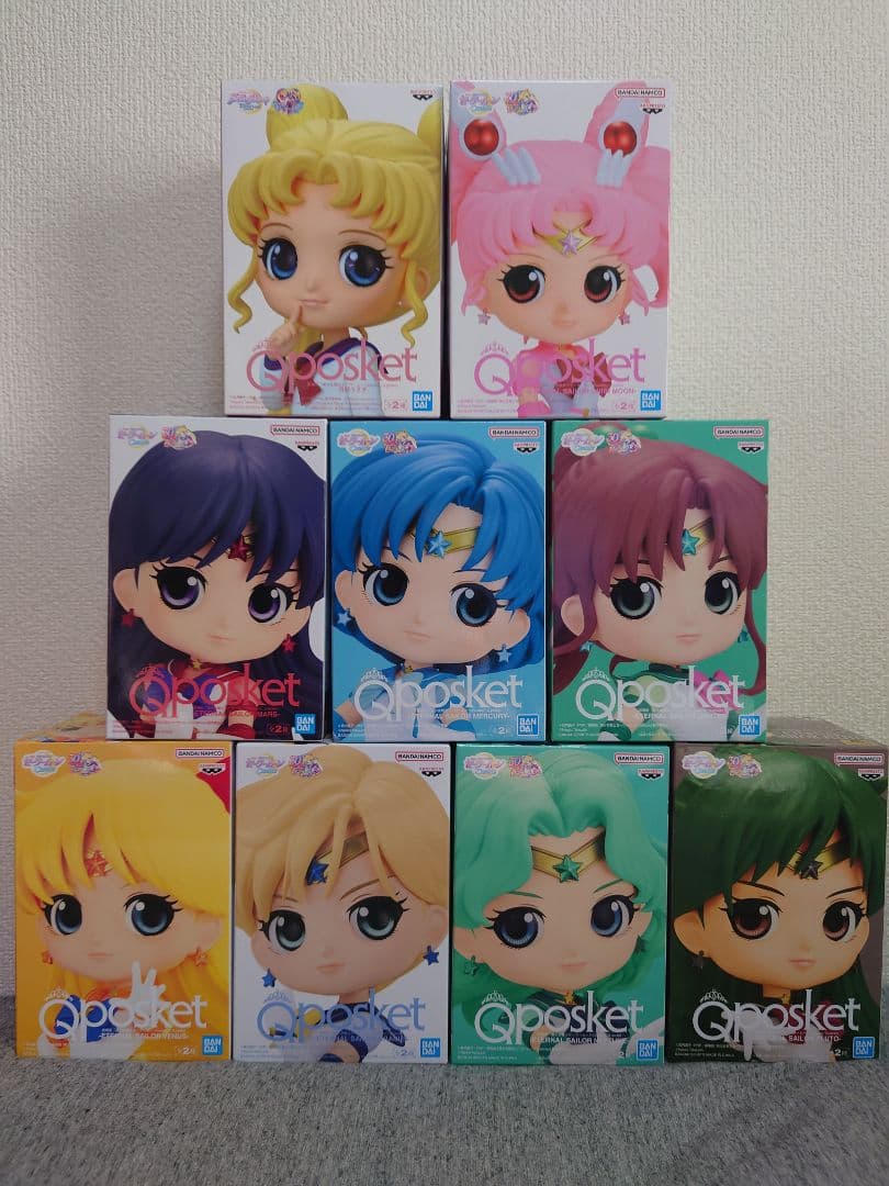 Qposket セーラームーン フィギュア 9体セット