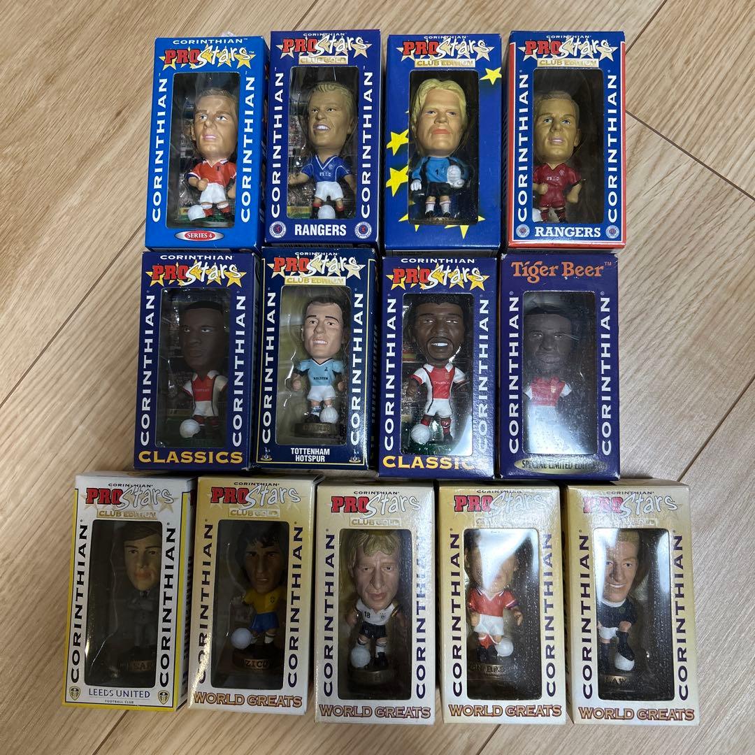 コリンシアン　プロスターズ　海外サッカー　フィギュア　13体 コリンシアン マイクロスターズ 青台座13体セット(フィーゴ