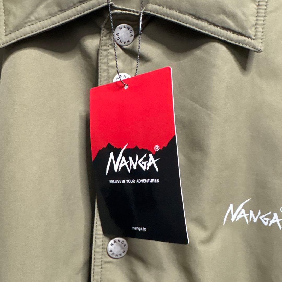 タグ付きSサイズ】ナンガ(NANGA) ウォームコーチジャケット オリーブ