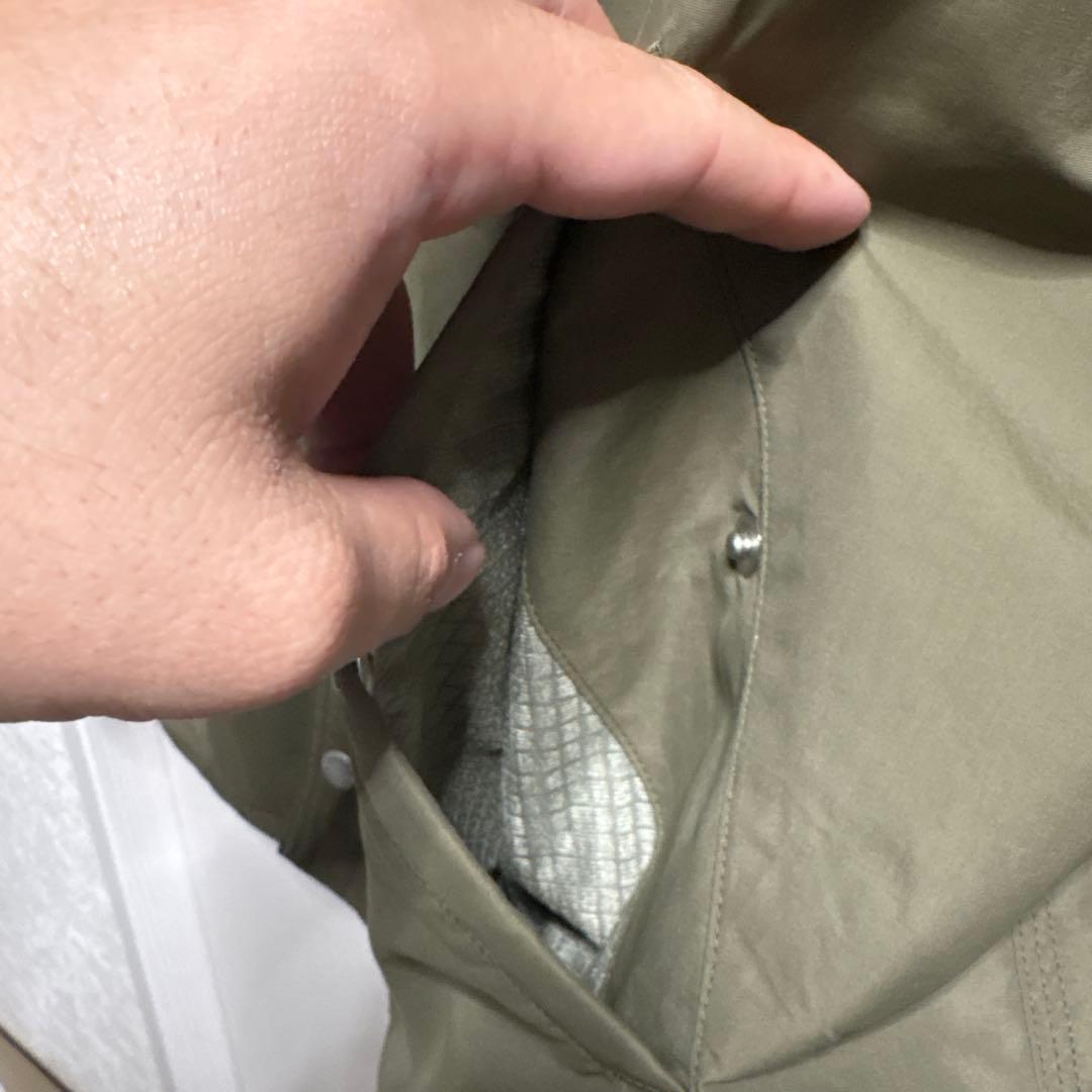 タグ付きSサイズ】ナンガ(NANGA) ウォームコーチジャケット オリーブ