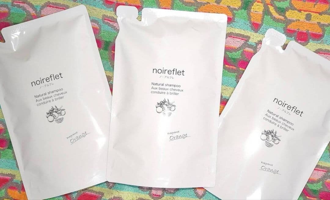 noireflet ナチュラルシャンプー　ノ・アルフレ　オレンジ