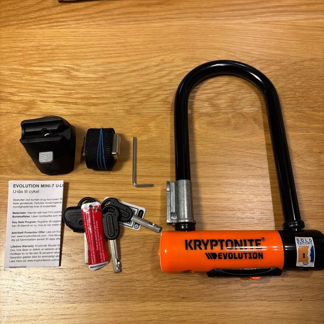 クリプトナイト　Evolution Mini-7 U字ロック