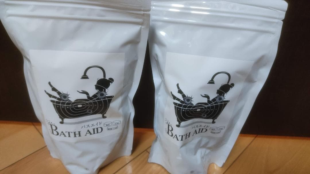 Bath Aid 入浴剤 2袋とラフドット2個のセット　新品、未使用