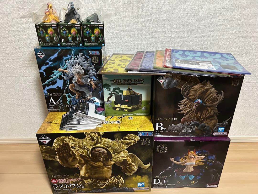 ワンピース　フィギュア　一番くじ　ラストワン賞　センゴク A賞 B賞 D賞