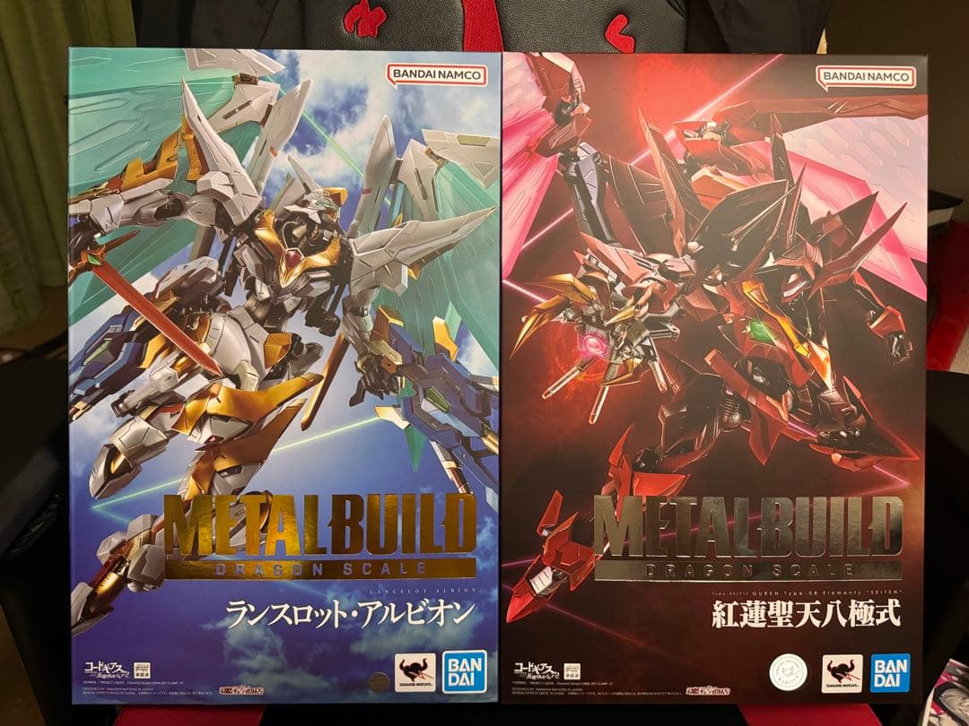 metal build 紅蓮聖天八極式 & ランスロットアルビオン 2体セット