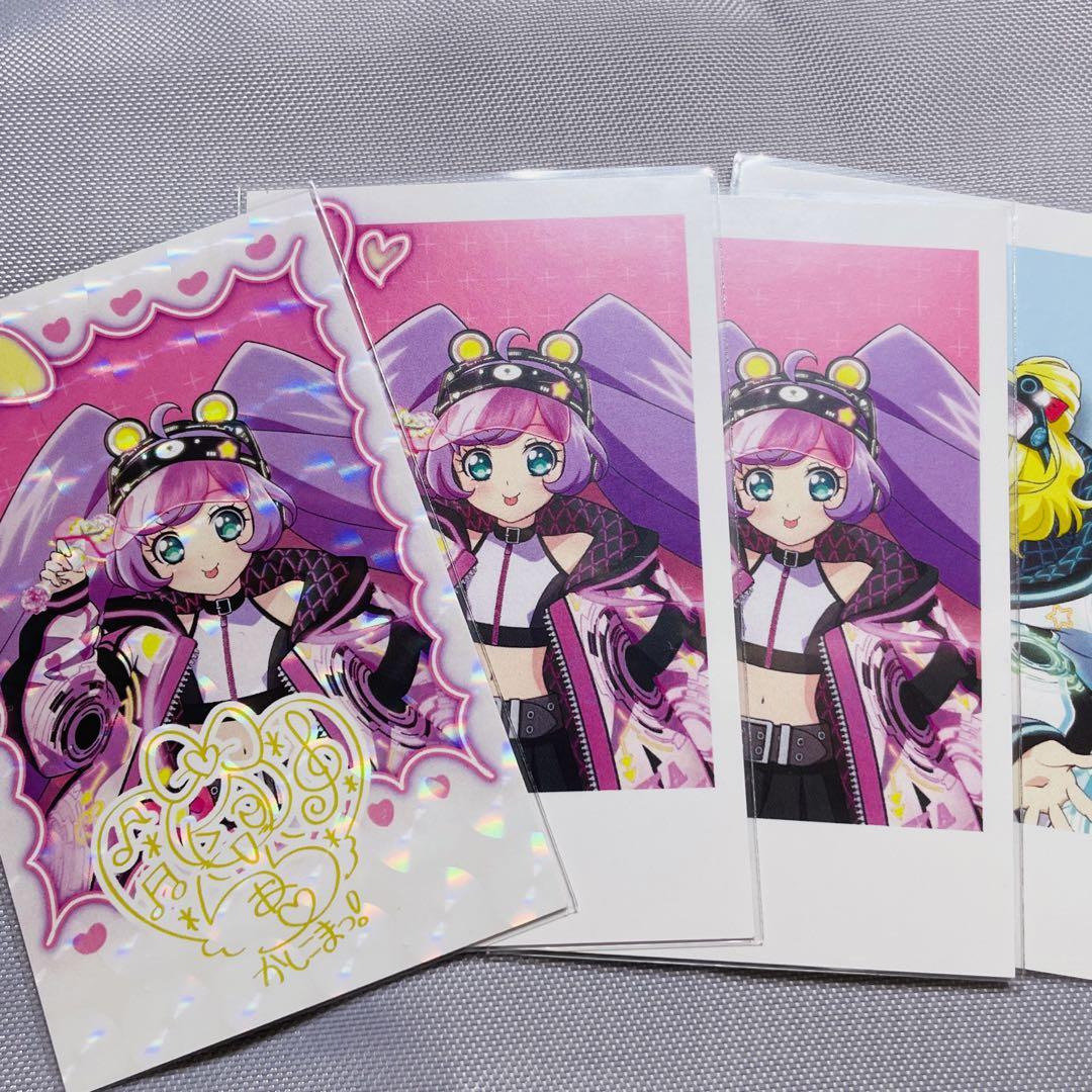 プリパラ SoLaMi 単独カフェ チェキブロマイド 真中らぁら サイン付き