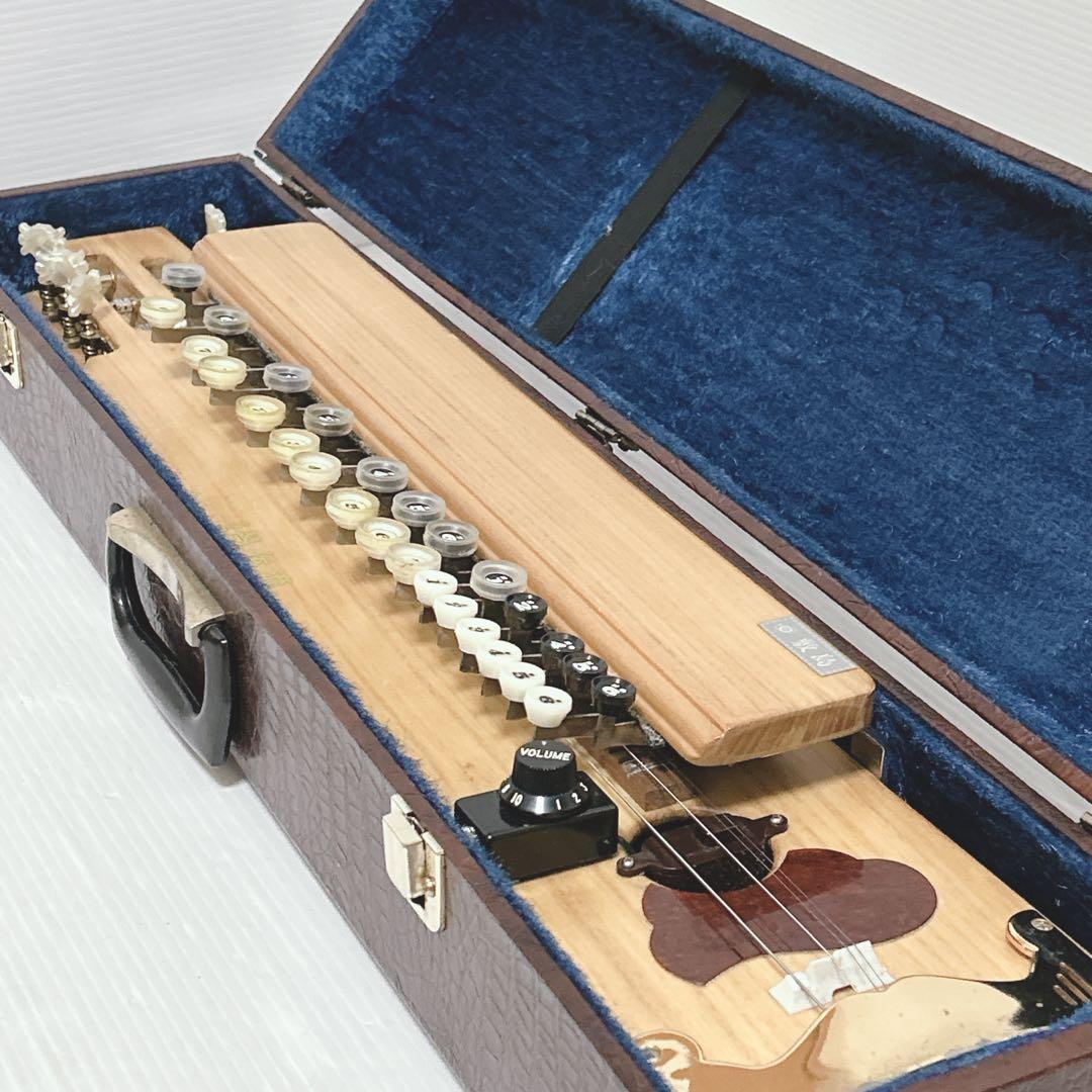 大正琴 琴伝流 敷島 ハードケース付き 現状品 - メルカリ