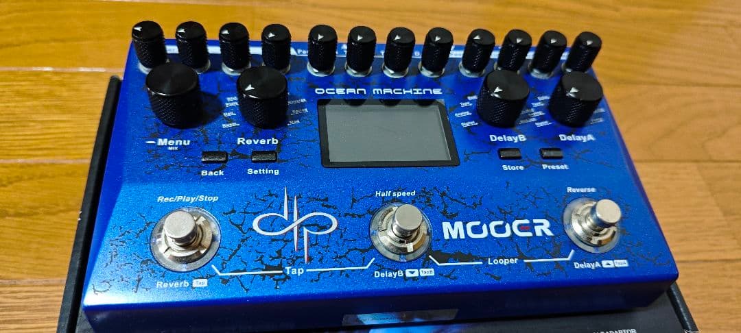 mooer / ocean machine ディレイ リバーブ