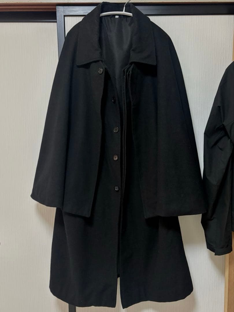 【中古】トンビコート(冬用　ウール混)