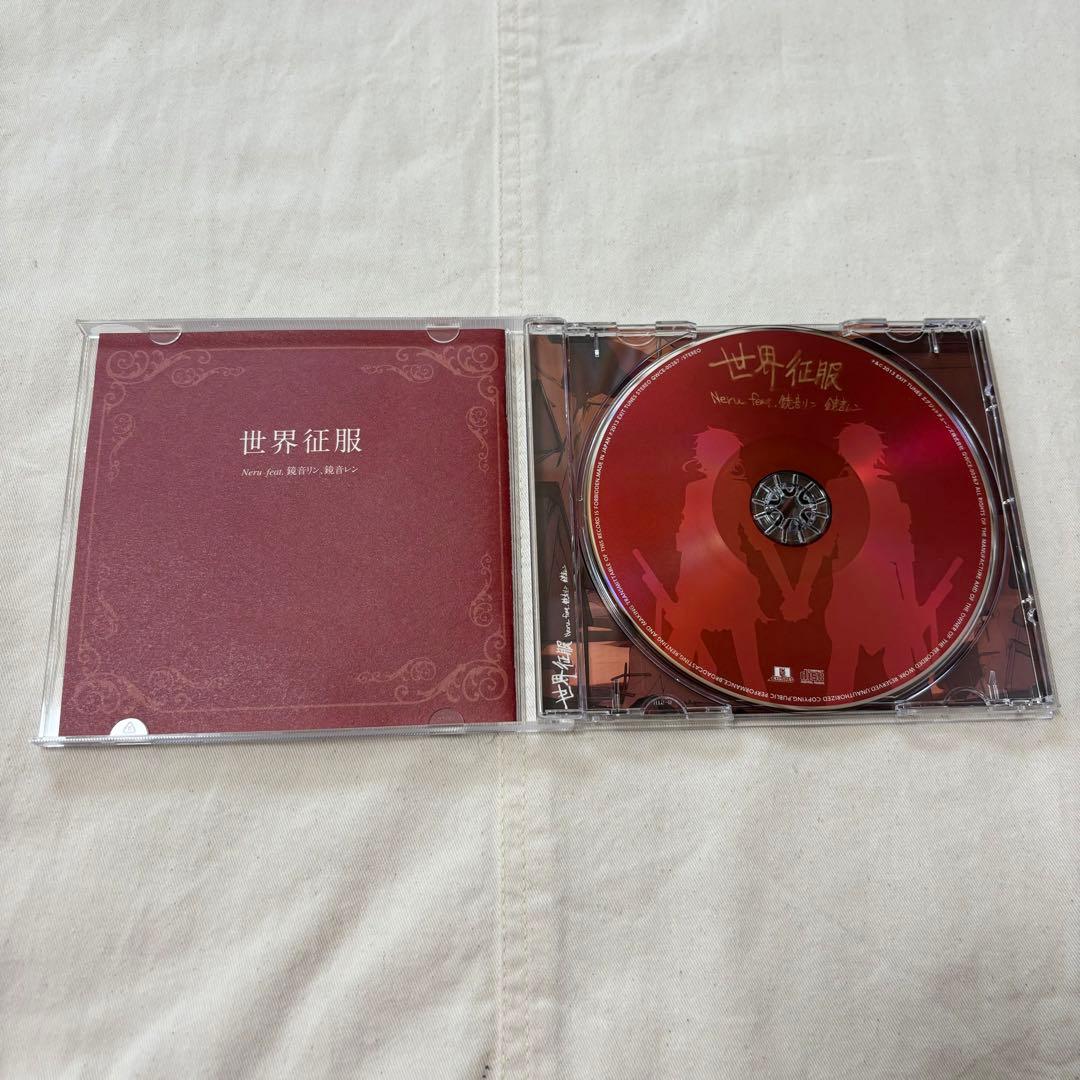 世界征服 Neru 鏡音リン 鏡音レン CD マウスパッド 画集 3点セット