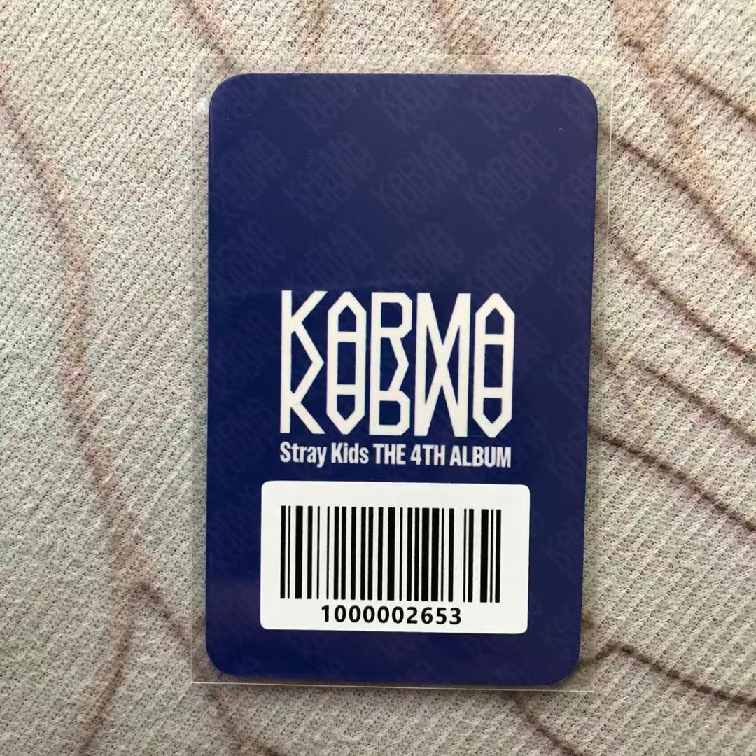 StrayKids スキズ KARMA FANS リスパ 特典 ヒョンジントレカ - メルカリ