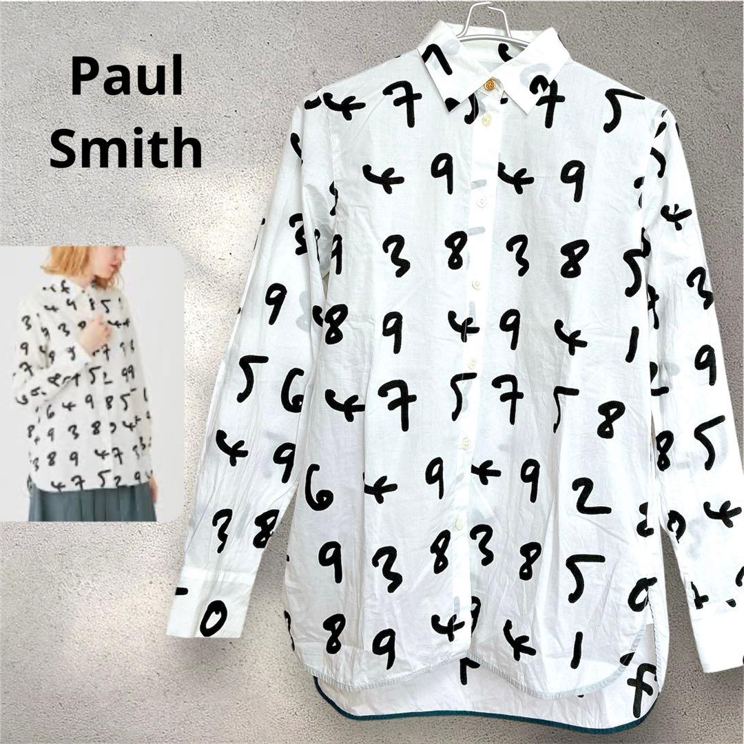 美品✨ Paul Smith ポールスミス ナンバーズ 数字 シャツ オンワード