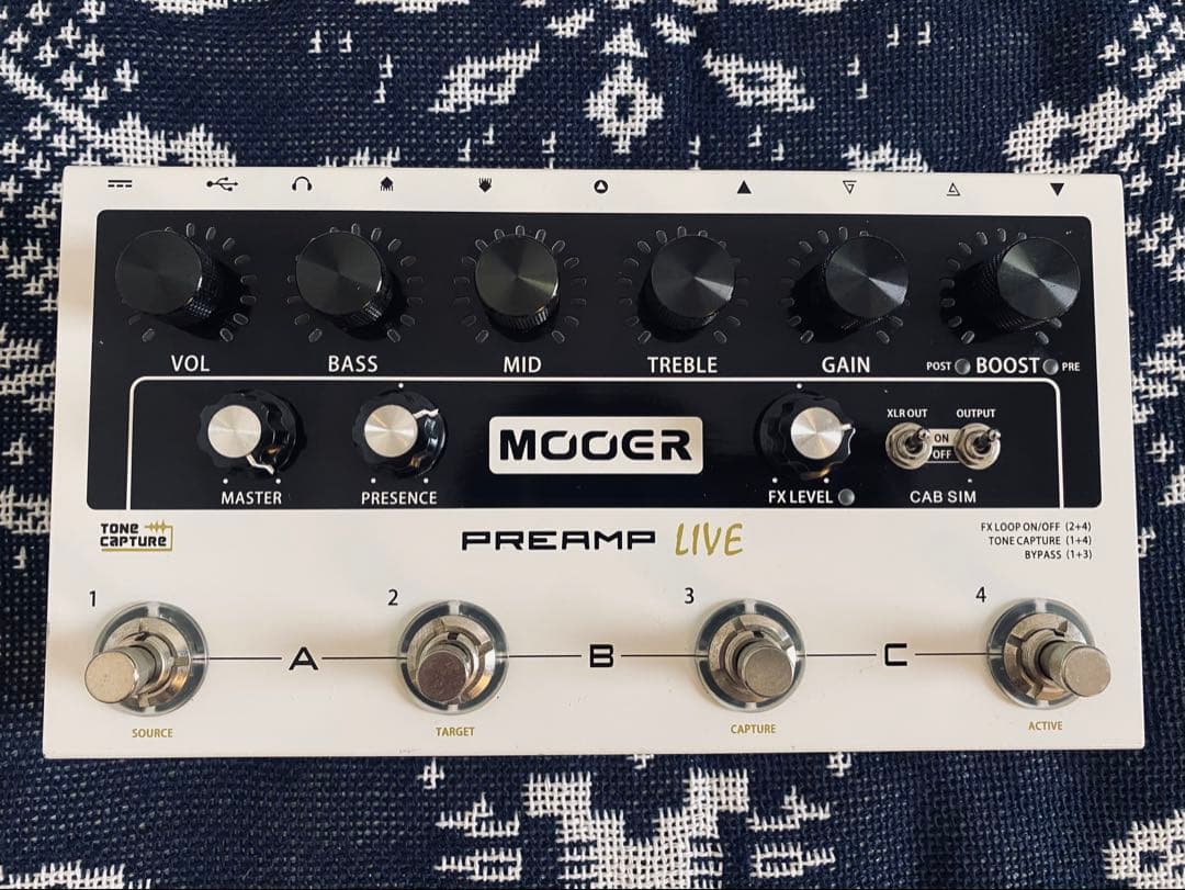 【最終値下げ】MOOER PREAMP LIVE ギターエフェクター Amazon | Mooer Preamp Live デジタルプリアンプモデラー ギター