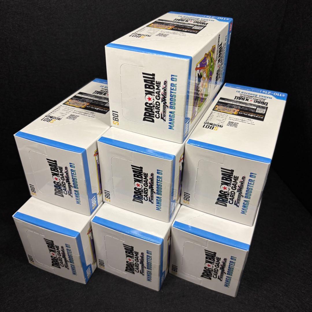 7box◆新品未開封 ドラゴンボール マンガブースター01 テープ付き SB01 楽天市場】【レビューで豪華パックくじの特典付き！】 ドラゴンボール