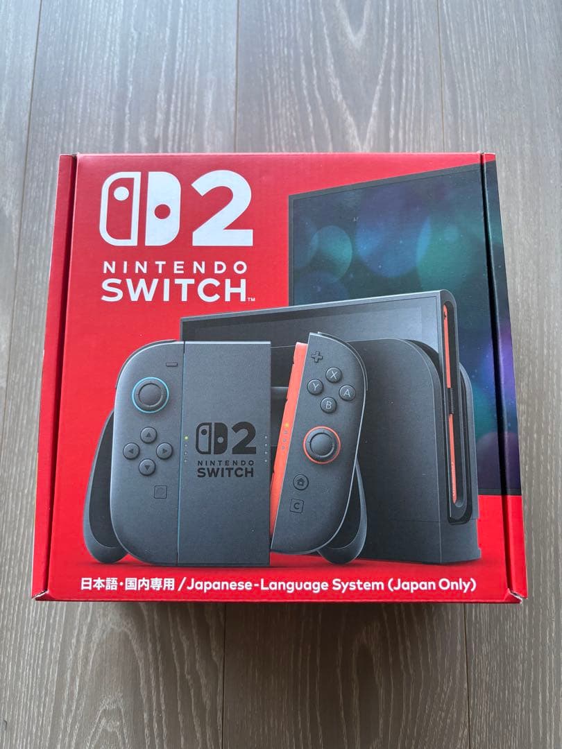 Nintendo Switch 2 日本語専用 本体(新品未使用)本日発送可能！ Nintendo Switch 新品未使用 2 日本語・国内専用 BEE-S-KB6CA 任天堂