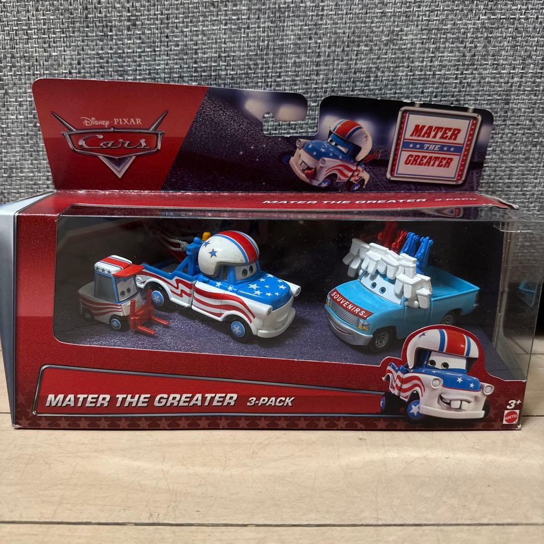 MATER THE GREATER 3pack カーズ ディズニーピクサー レア