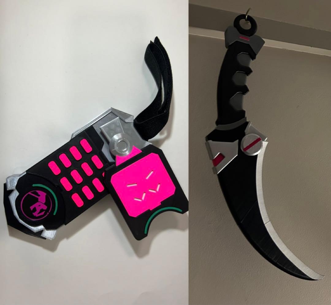 佐伯イッテツ　デバイスナイフセット　完全再現　予約販売 Amazon.co.jp: [CHIASA] コスプレ道具 小物 VTuber 佐伯イッテツ 変身