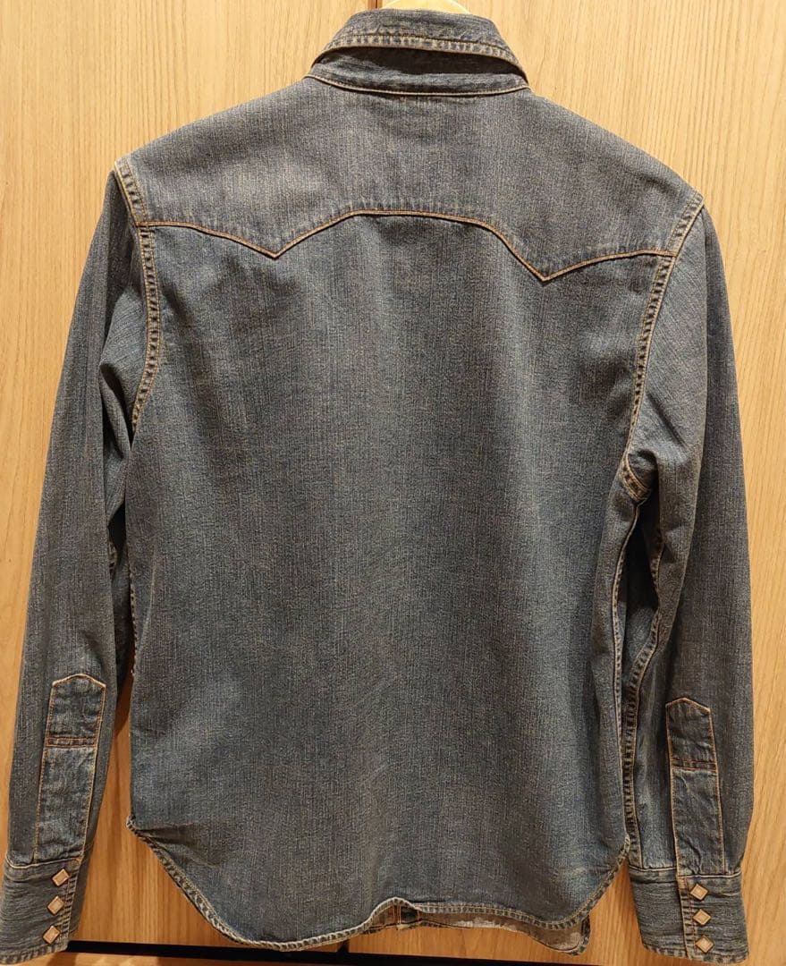 キムタク着 本店限定 TENDERLOIN テンダーロイン デニムシャツ XS
