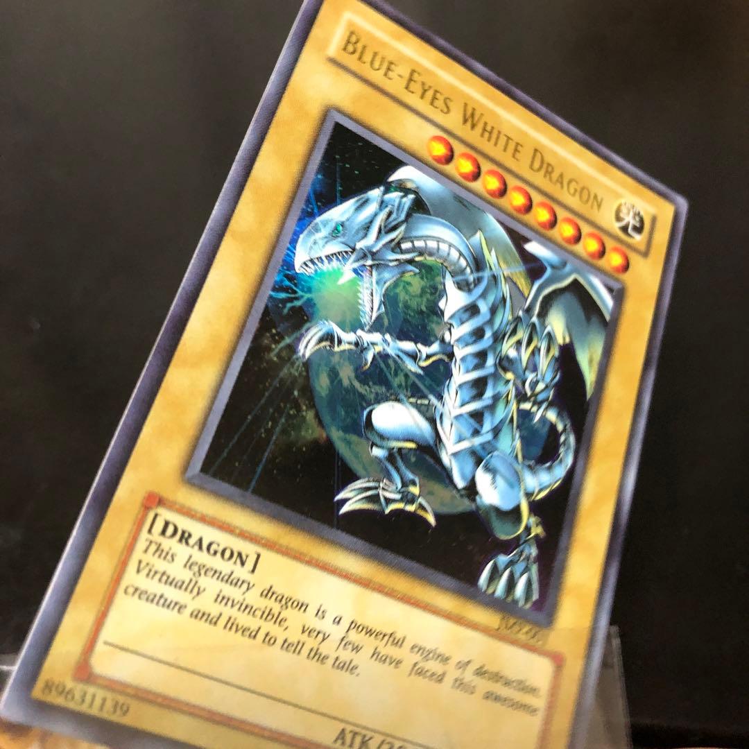 遊戯王 ブルーアイズホワイトドラゴン 英語版 1996 jmf-001 - メルカリ
