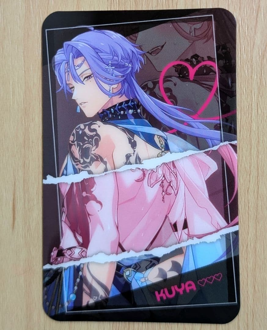 NU:カーニバル カラオケの鉄人 ルーム特典 ルームキー風カード 玖夜