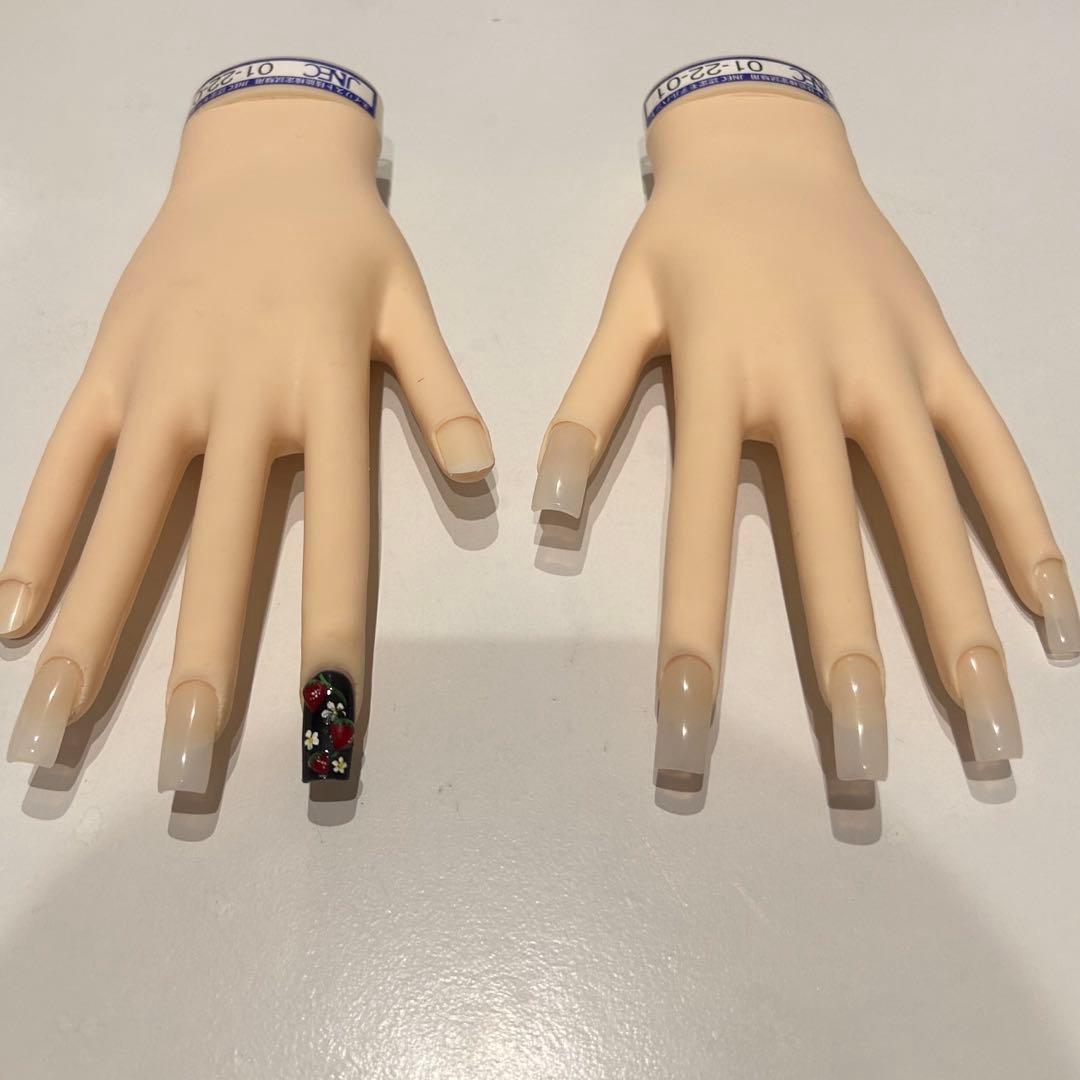 ネイル検定 認定ハンド 甘皮シール 両面テープ